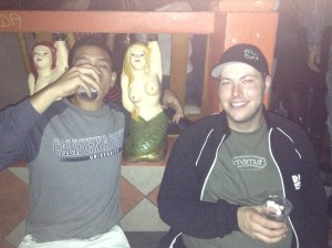 Ulysses and Nick at Chips