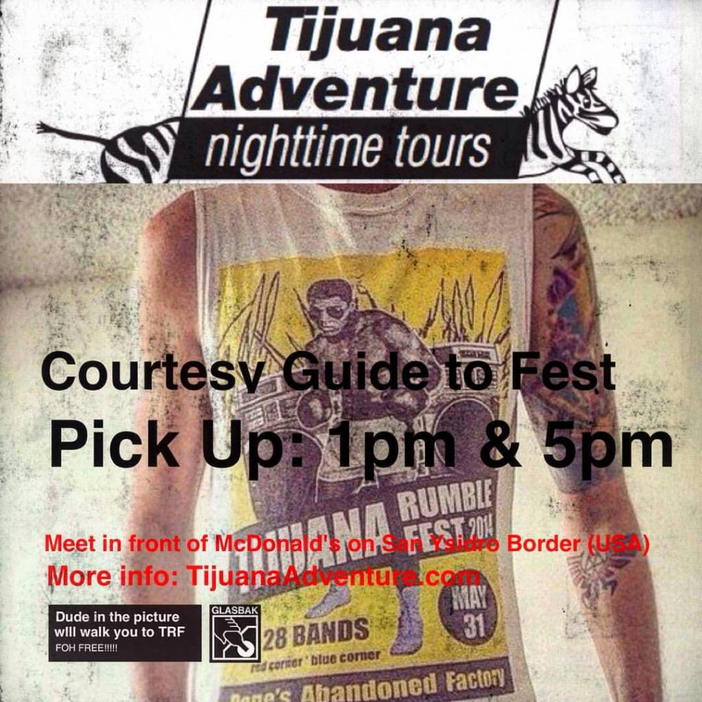 Tijuana Rumble Fest is Here. Courtesy Guide to&nbsp;Venue